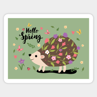 Cute Hedgehog Sticker